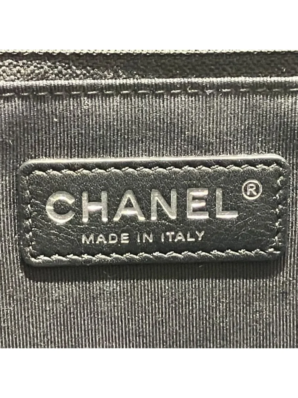 Chanel Large Chain Shoulder Bag Boy Lambskin